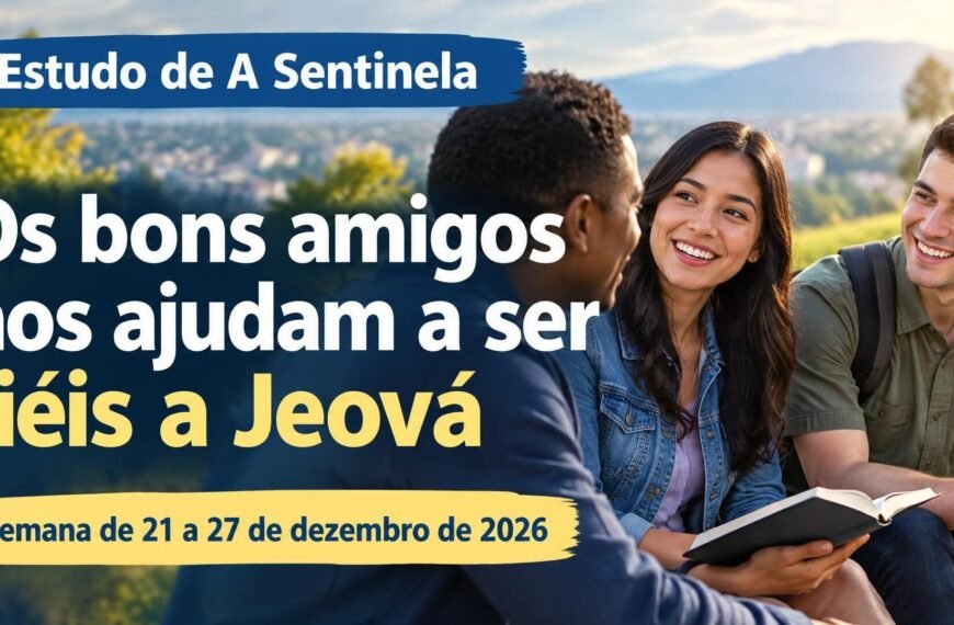 Estudo da Sentinela para a semana de 21 a 27 de dezembro de 2026