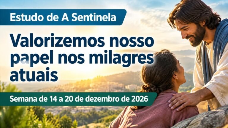 Estudo da Sentinela para a semana de 14 a 20 de dezembro de 2026