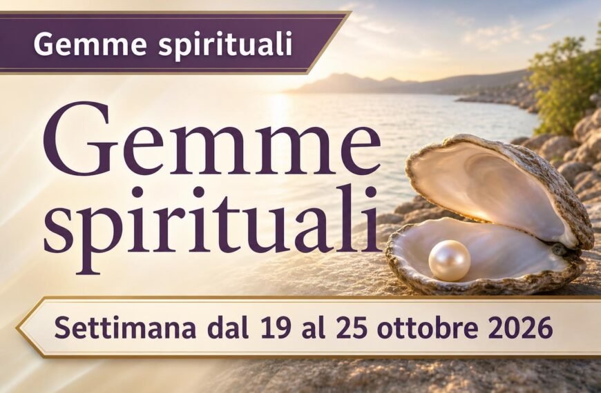 Commenti per l'adunanza TdG Gemme spirituali per la settimana dal 19 al 25 ottobre 2026