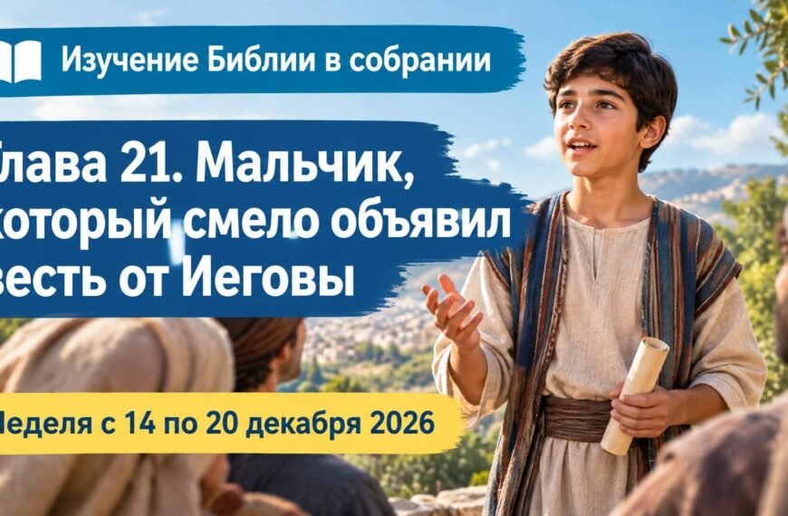 Изучение Библии в собрании на неделю 14—20 декабря 2026 года
