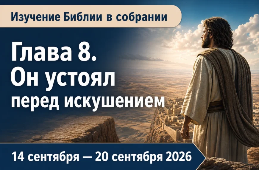 Комментарии к встрече Свидетелей Иеговы Изучение Библии в собрании на неделю 14—20 сентября 2026 года