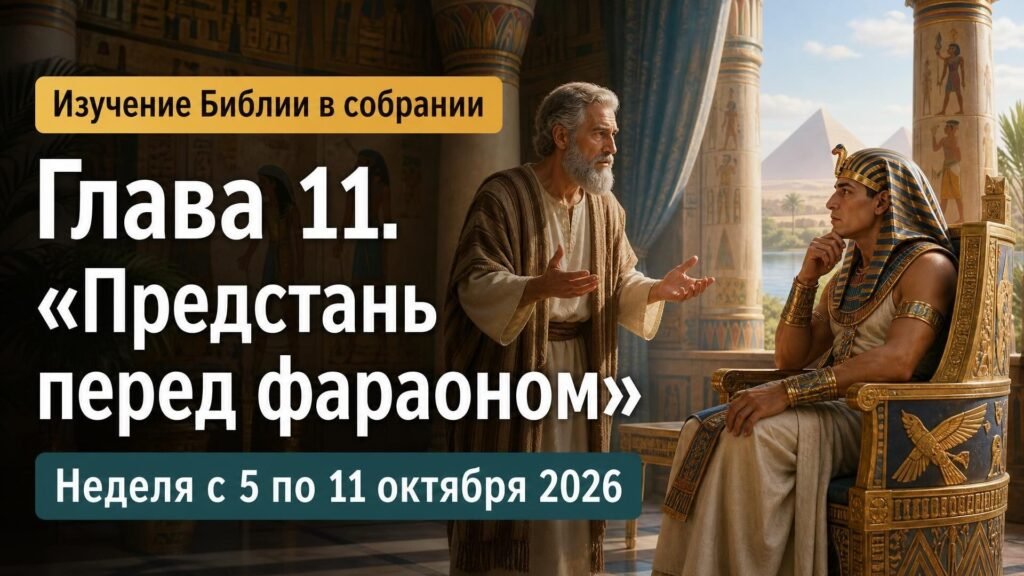 Изучение Библии в собрании на неделю с 5 по 11 октября 2026 года