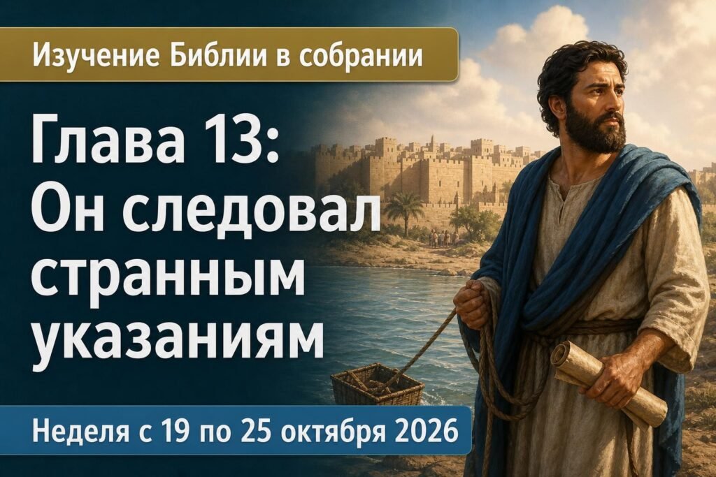 Изучение Библии в собрании на неделю с 19 по 25 октября 2026 года