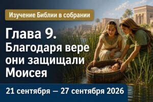 Изучение Библии в собрании на неделю 21—27 сентября 2026 года