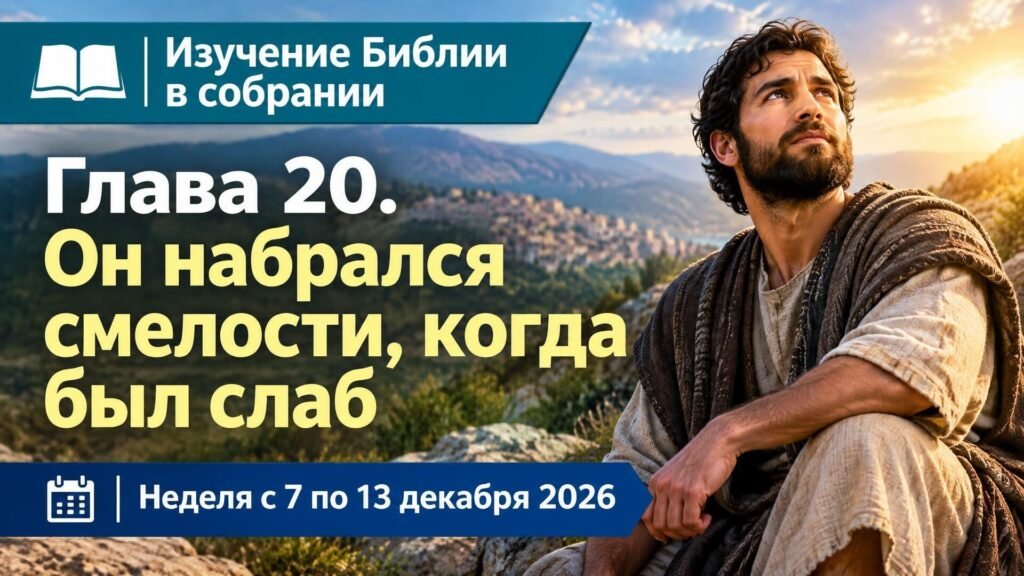 Изучение Библии в собрании на неделю с 7 по 13 декабря 2026 года