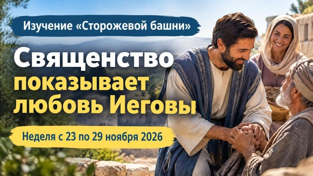 Изучение «Сторожевой башни» на неделю 23—29 ноября 2026 года