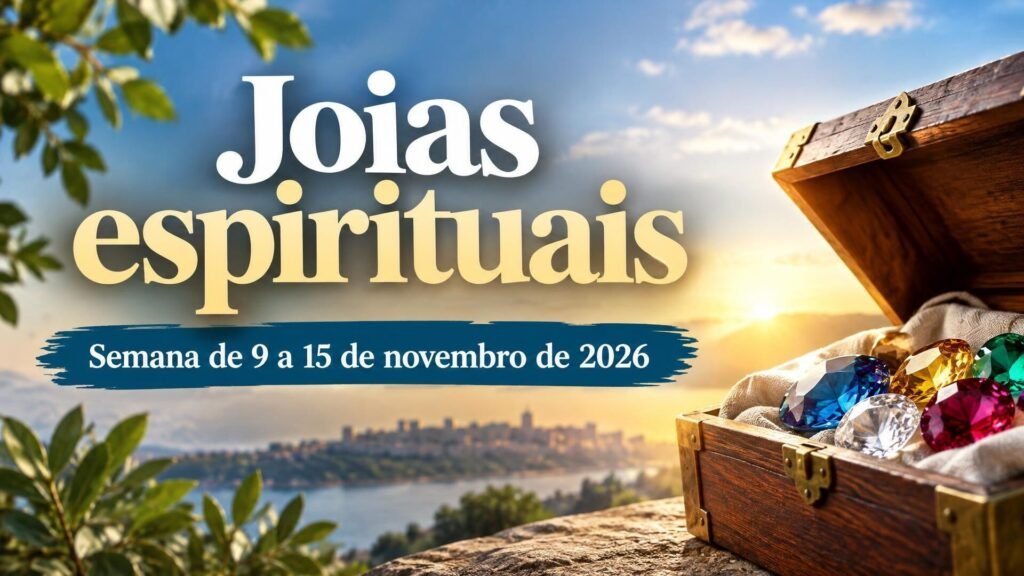 Joias espirituais para a semana de 9 a 15 de novembro de 2026 Joias espirituais para a semana de 9 a 15 de novembro de 2026