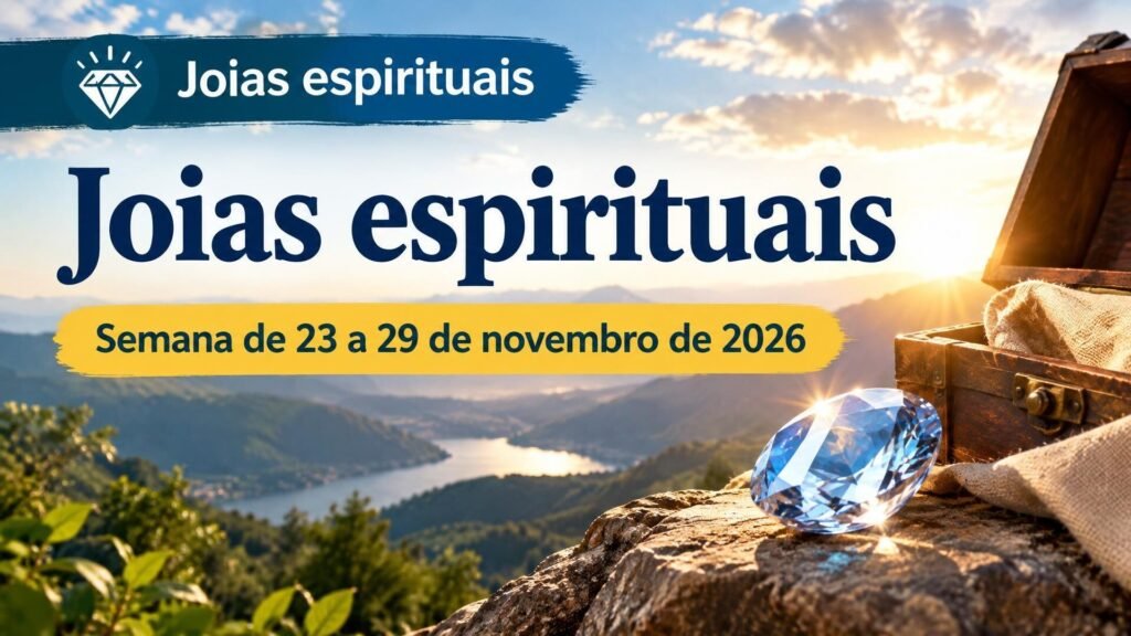 Joias espirituais para a semana de 23 a 29 de novembro de 2026 Joias espirituais para a semana de 23 a 29 de novembro de 2026