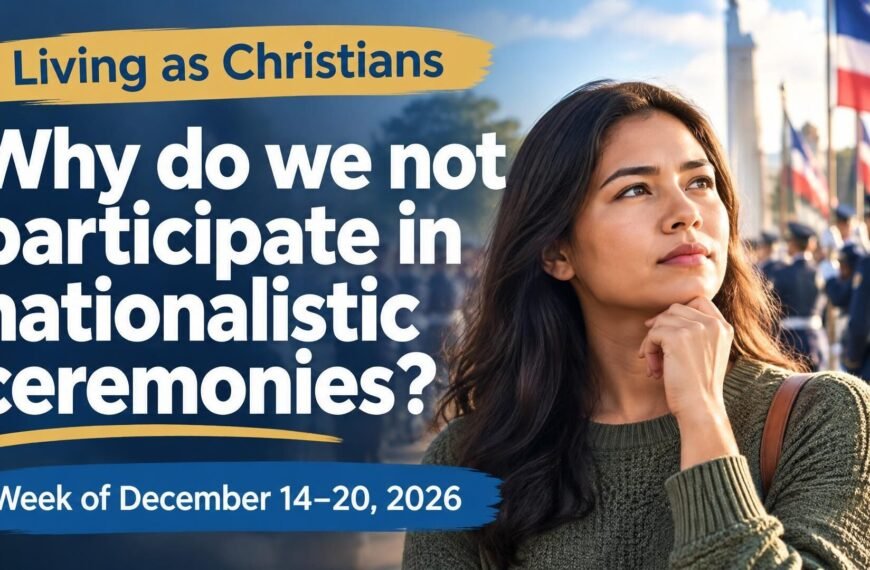 Living as Christians Living as Christians for the week of December 14-20, 2026