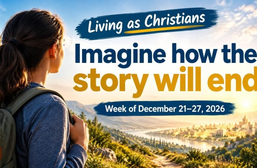 Living as Christians for the week of December 21-27, 2026