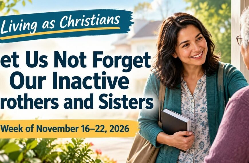 Living as Christians Living as Christians for the week of November 16-22, 2026
