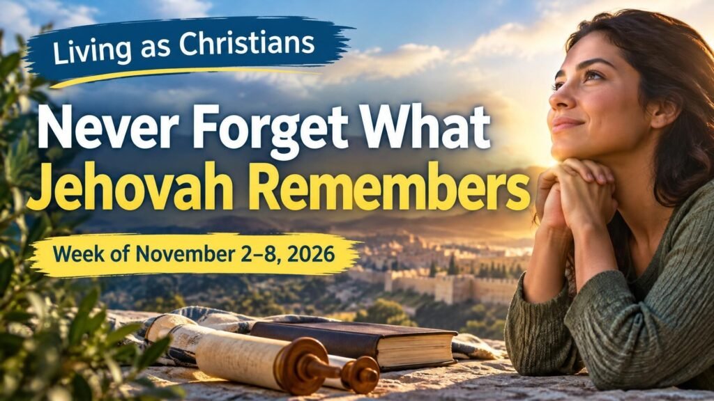 Living as Christians for the week of November 2-8, 2026 Living as Christians for the week of November 2-8, 2026
