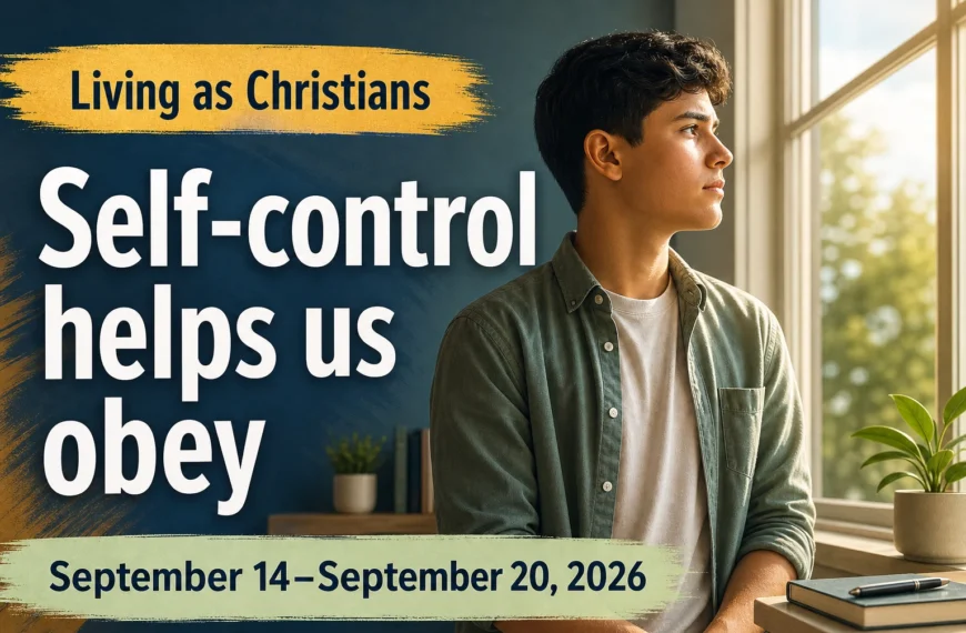 Living as Christians Living as Christians for the week of September 14-20, 2026