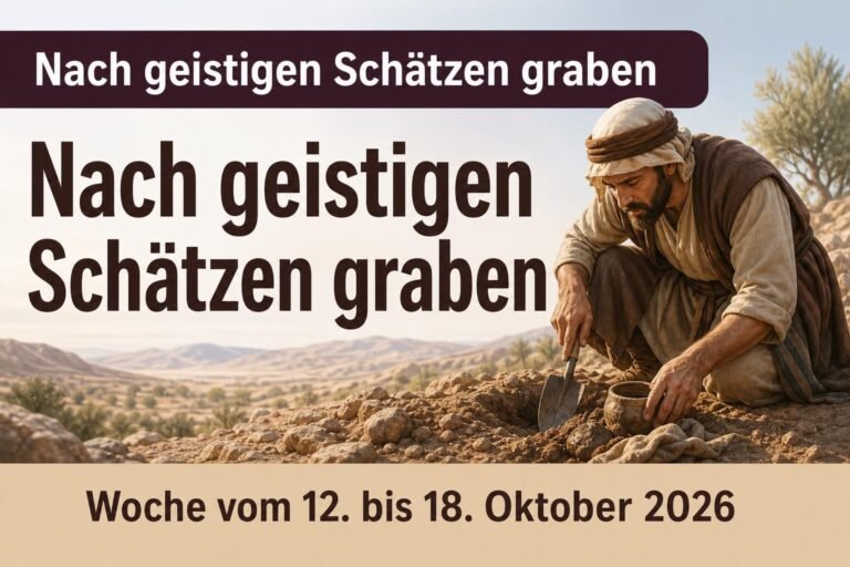 Nach geistigen Schätzen graben für die Woche vom 12. bis 18. Oktober 2026