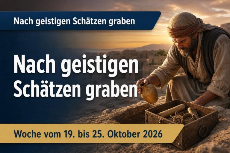 Nach geistigen Schätzen graben für die Woche vom 19. bis 25. Oktober 2026