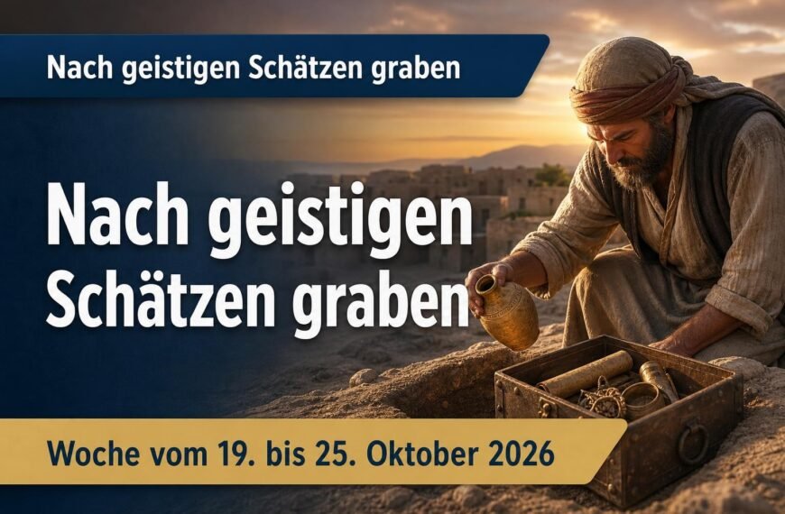 Nach geistigen Schätzen graben für die Woche vom 19. bis 25. Oktober 2026
