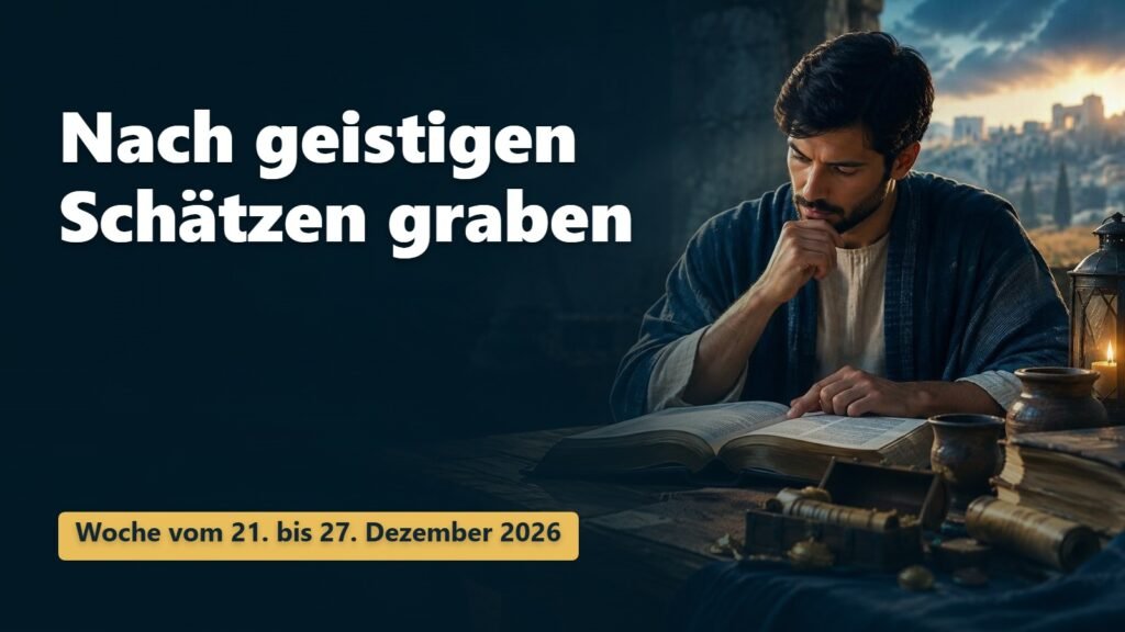 Nach geistigen Schätzen graben für die Woche vom 21. bis 27. Dezember 2026