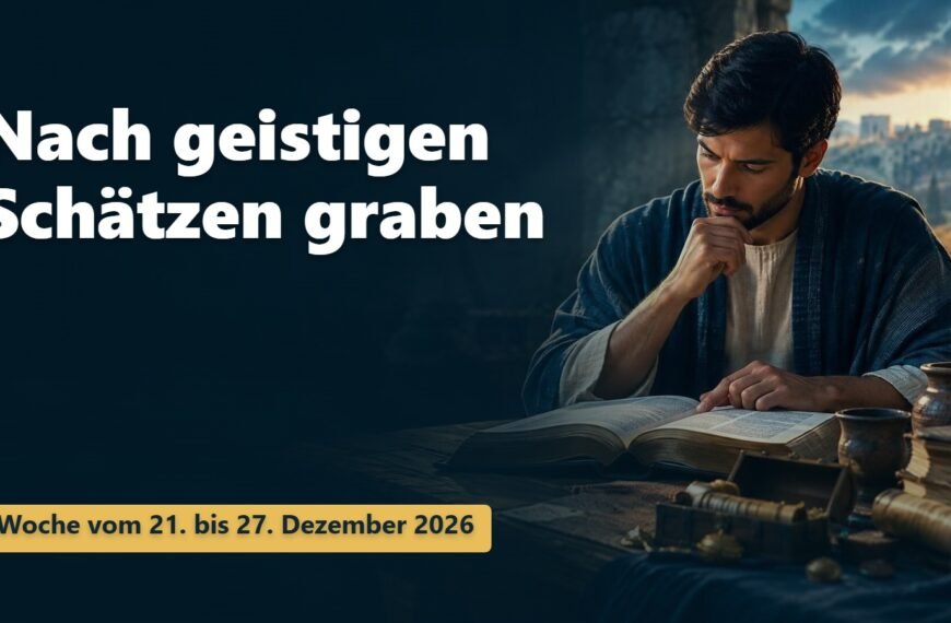 Nach geistigen Schätzen graben für die Woche vom 21. bis 27. Dezember 2026