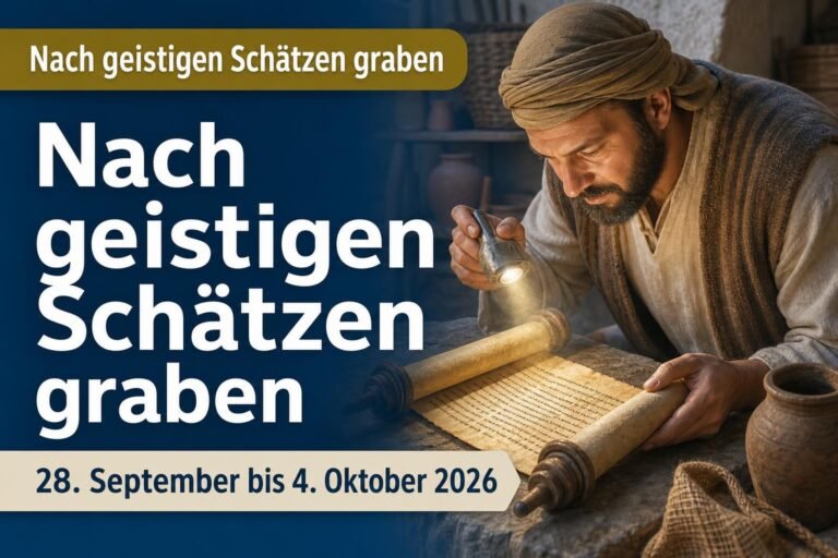 Nach geistigen Schätzen graben für die Woche vom 28. September bis 4. Oktober 2026