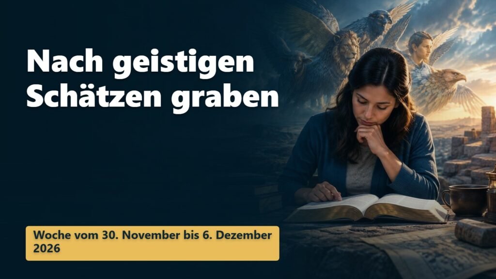 Nach geistigen Schätzen graben für die Woche vom 30. November bis 6. Dezember 2026