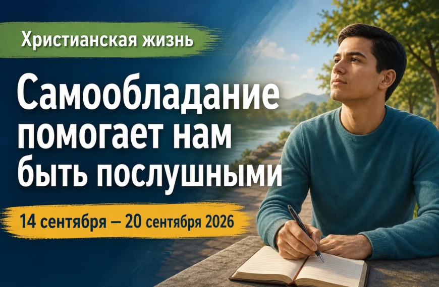Комментарии к встрече Свидетелей Иеговы Наша христианская жизнь и служение на неделю с 14 по 20 сентября 2026 года