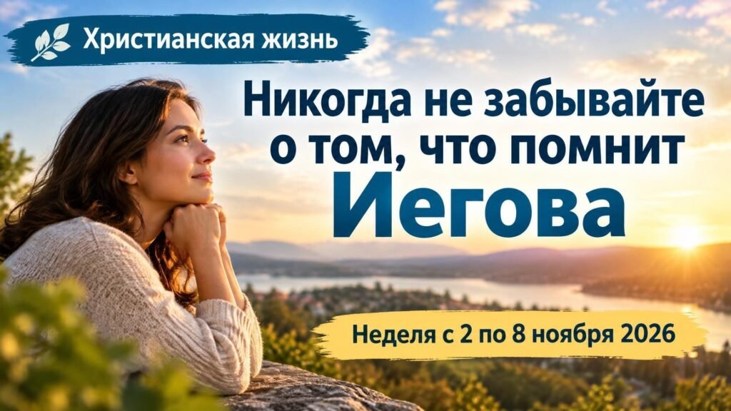 Наша христианская жизнь на неделю с 2 по 8 ноября 2026 года