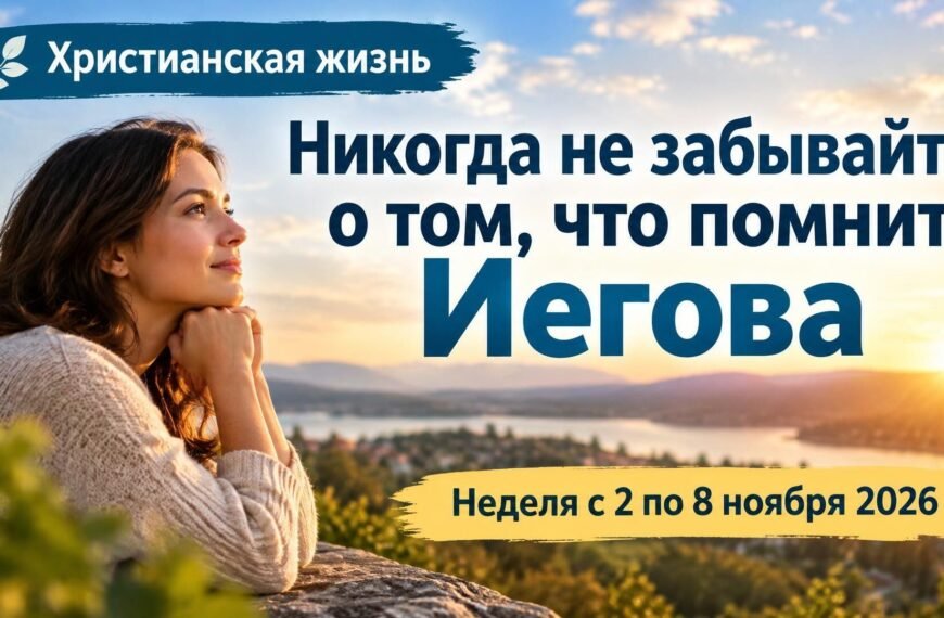 Наша христианская жизнь на неделю с 2 по 8 ноября 2026 года