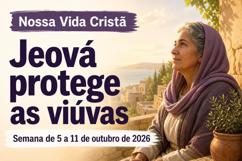 Nossa Vida Cristã para a semana de 5 a 11 de outubro de 2026 Nossa Vida Cristã para a semana de 5 a 11 de outubro de 2026