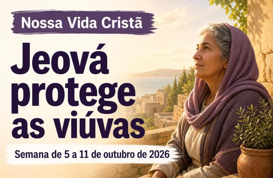 Nossa Vida Cristã Nossa Vida Cristã para a semana de 5 a 11 de outubro de 2026