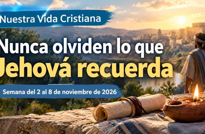 Nuestra Vida Cristiana para la semana del 2 al 8 de noviembre de 2026