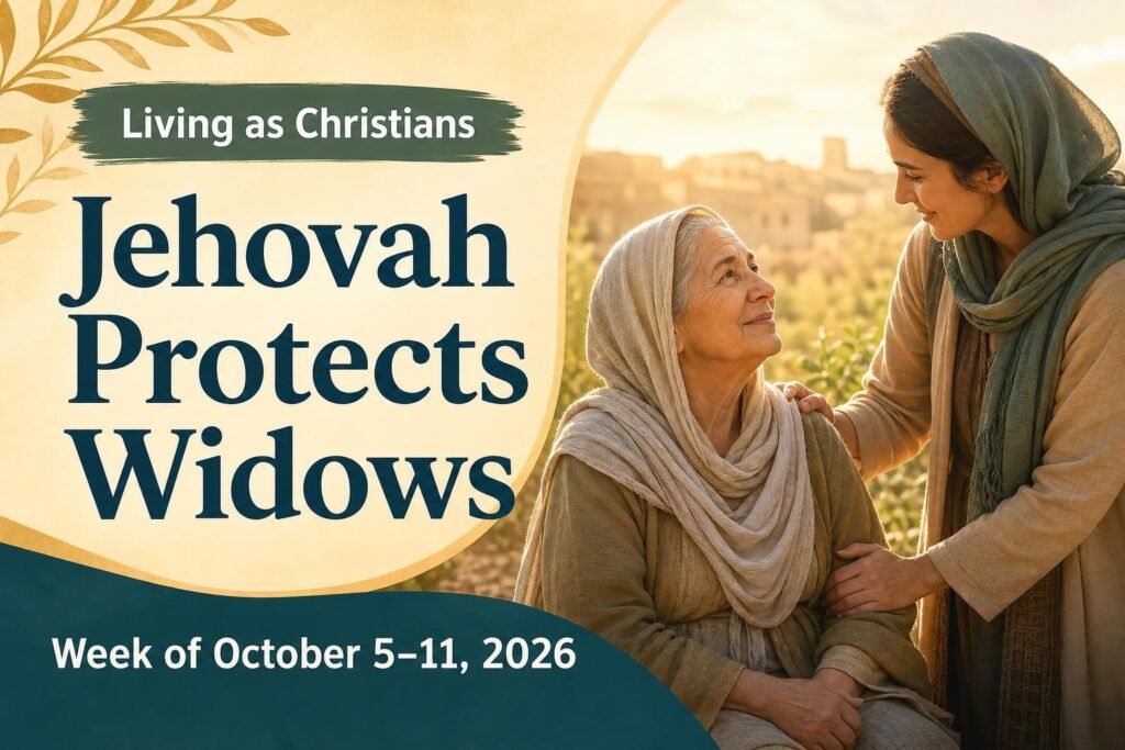 Our Christian Life for the Week of October 5-11, 2026 Our Christian Life for the Week of October 5-11, 2026