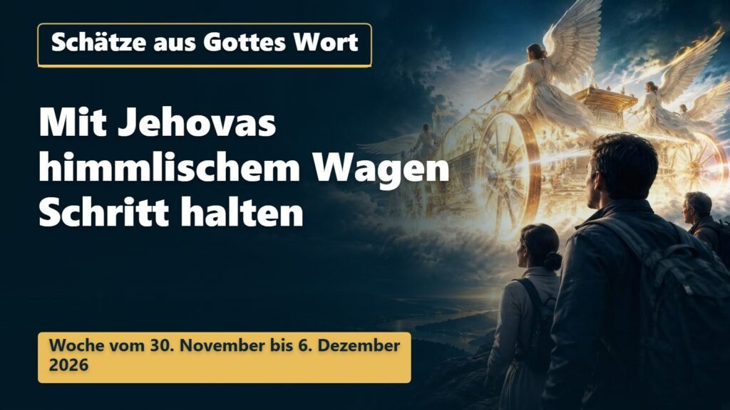 Schätze aus Gottes Wort für die Woche vom 30. November bis 6. Dezember 2026