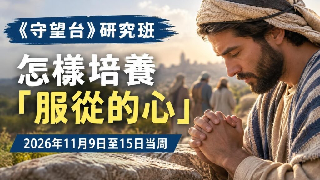 2026年11月9日至15日的《守望台》研究