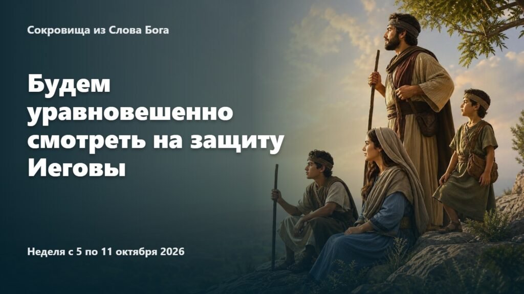 Сокровища из Слова Бога на неделю 5—11 октября 2026 года Сокровища из Слова Бога на неделю 5—11 октября 2026 года