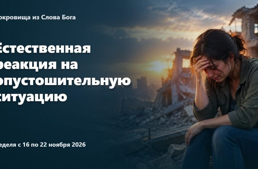 Сокровища из Слова Бога на неделю с 16 по 22 ноября 2026 года