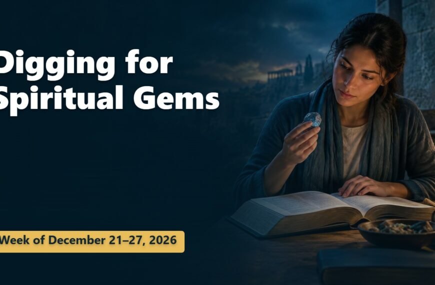 Spiritual Gems for the Week of December 21-27, 2026