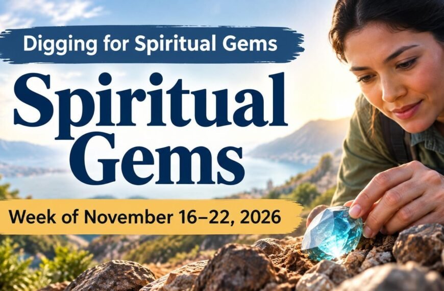 Spiritual Gems for the Week of November 16-22, 2026