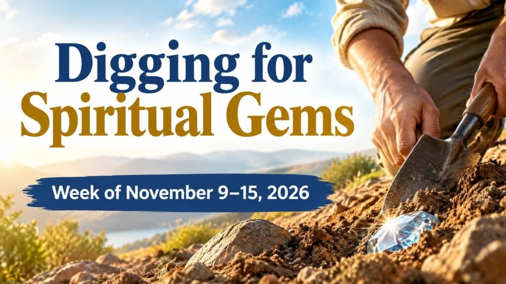 Spiritual Gems for the Week of November 9-15, 2026 Spiritual Gems for the Week of November 9-15, 2026