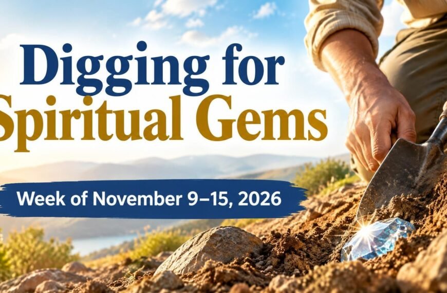 Spiritual Gems for the Week of November 9-15, 2026