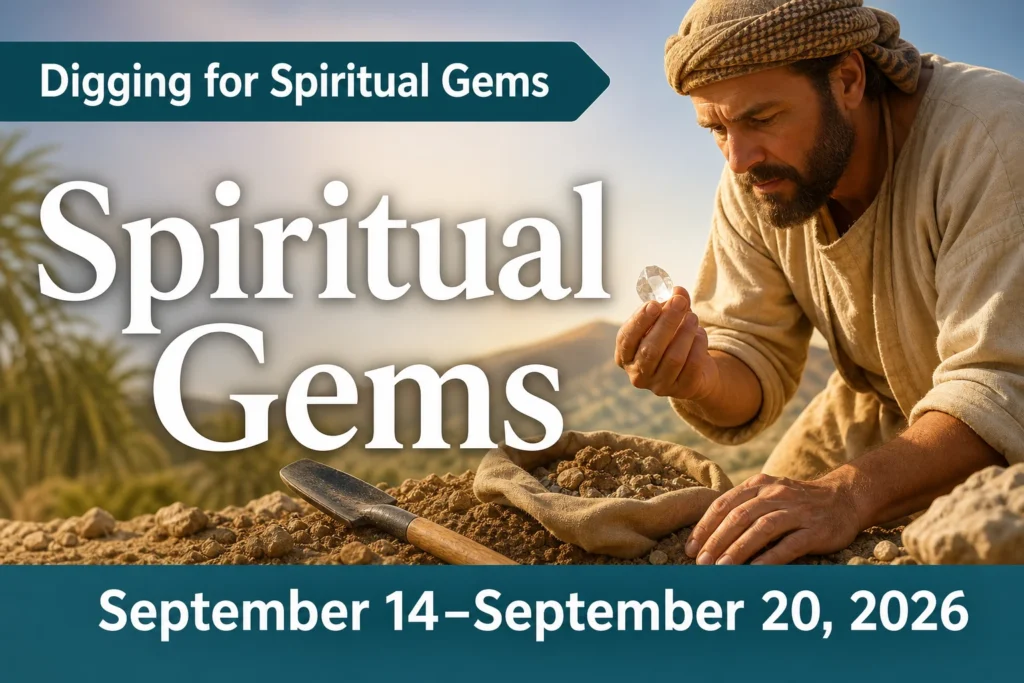 Spiritual Gems for the week of September 14-20, 2026 Spiritual Gems for the week of September 14-20, 2026