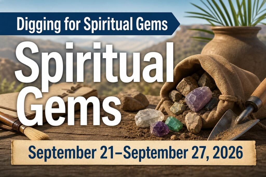 Spiritual Gems for the Week of September 21-27, 2026 Spiritual Gems for the Week of September 21-27, 2026
