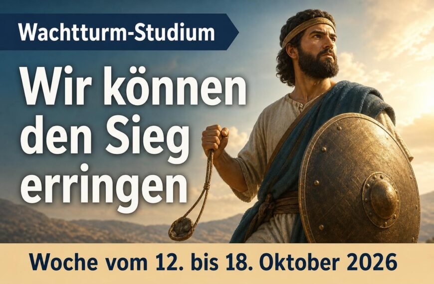 Studienartikel für die Woche vom 12. bis 18. Oktober 2026
