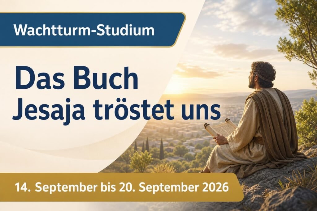Studienartikel für die Woche vom 14.–20. September 2026