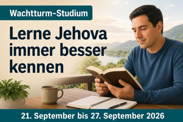 Studienartikel für die Woche vom 21. bis 27. September 2026