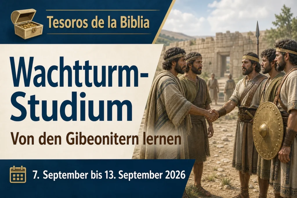 Studienartikel für die Woche vom 7. bis 13. September 2026