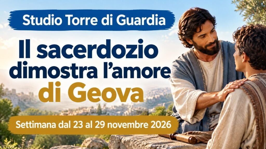 Studio della Torre di Guardia per la settimana dal 23 al 29 novembre 2026