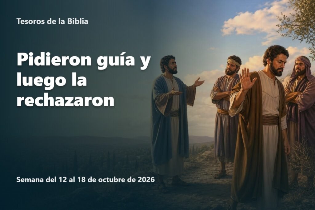 Tesoros de la Biblia para la semana del 12-18 de octubre de 2026 Tesoros de la Biblia para la semana del 12-18 de octubre de 2026