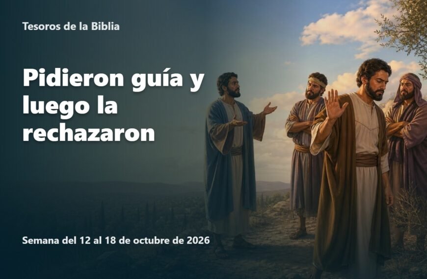 Tesoros de la Biblia para la semana del 12-18 de octubre de 2026