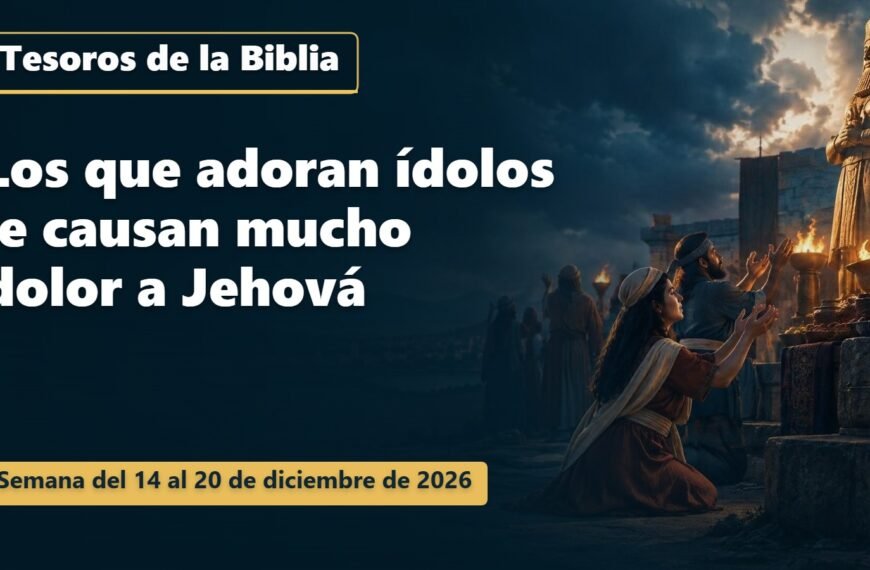 Tesoros de la Biblia para la semana del 14 al 20 de diciembre de 2026