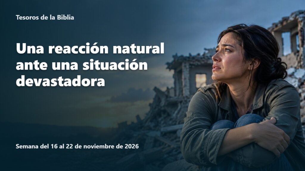 Tesoros de la Biblia para la semana del 16 al 22 de noviembre de 2026
